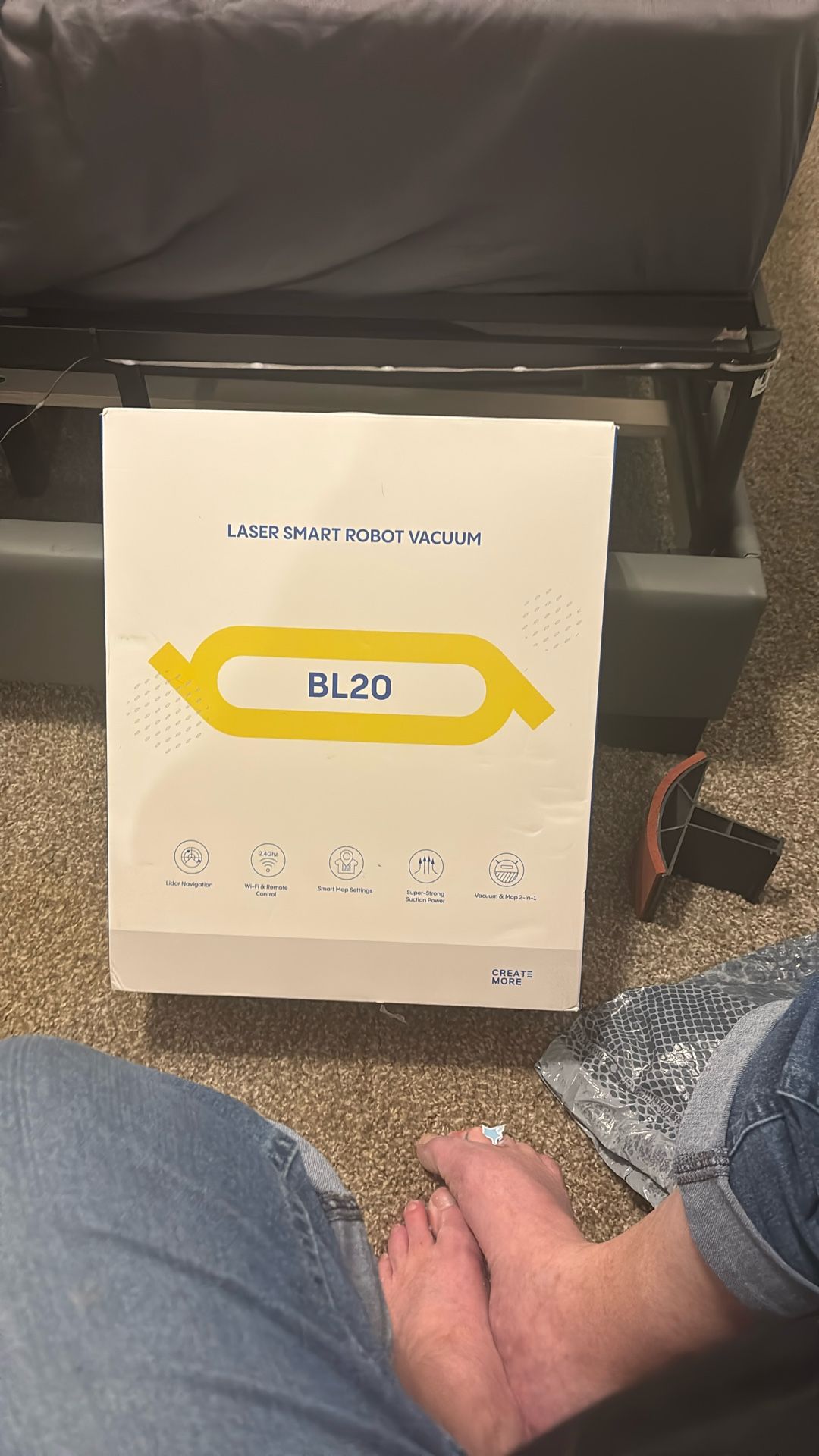 Bl 20 Laser Smart Robot Vacuum