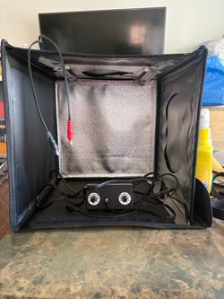LED Light Box Tent Portable Photo Studio Photography Shooting Background