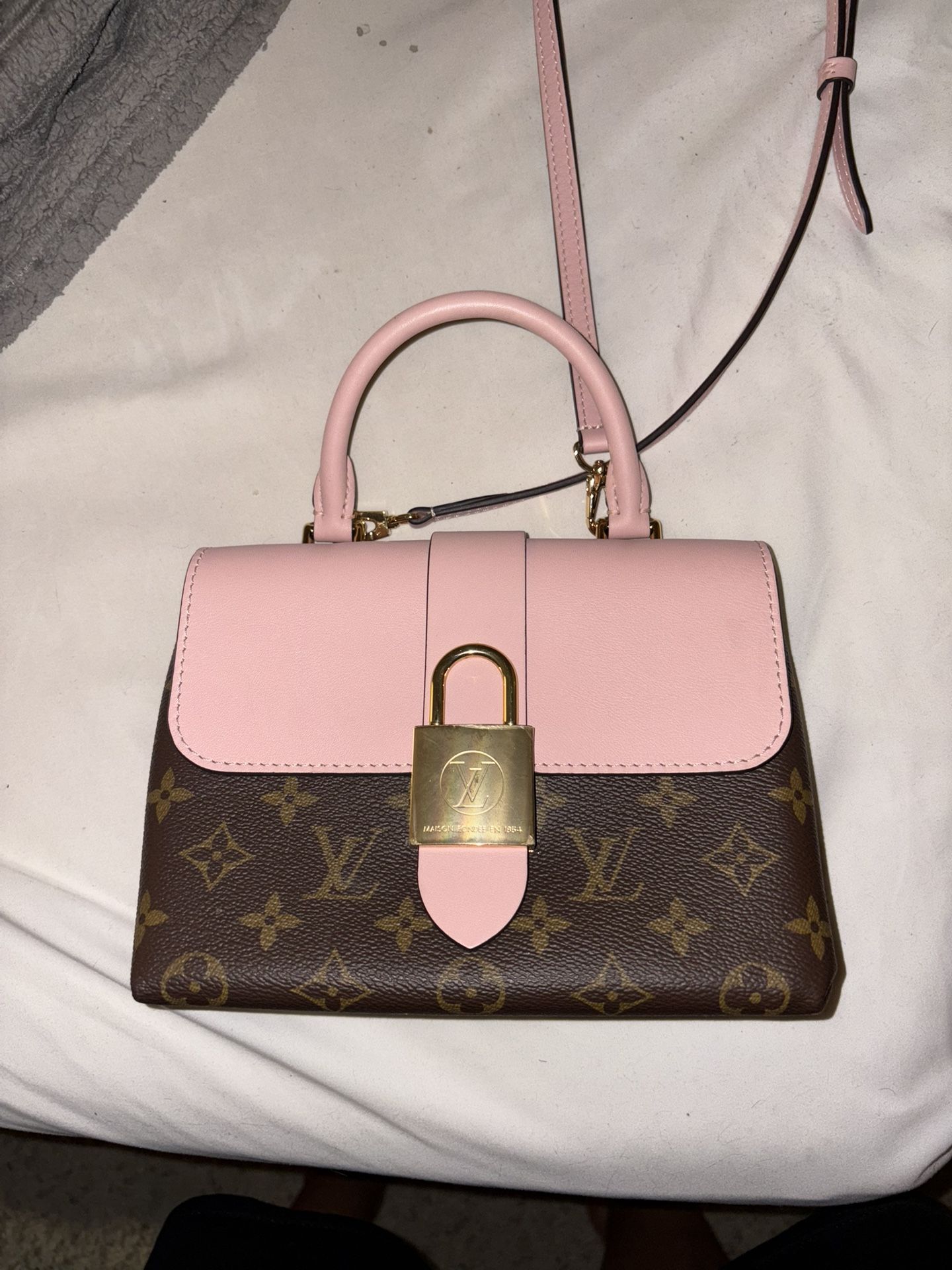 Louis Vuitton Monogram Pinky Locky BB Strap