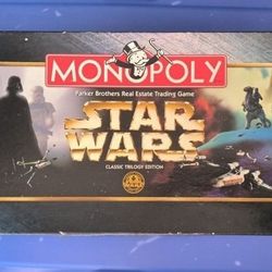 Disney Star Wars Classic Trilogy Monopoly 