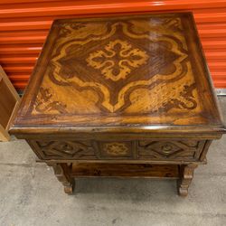 Table/Vintage Table/Carved Table/Accent Table/InLaid Table