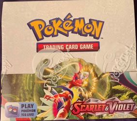 Scarlet violet base set booster box