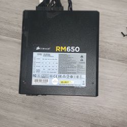 Corsair Rm650 Power Supple 