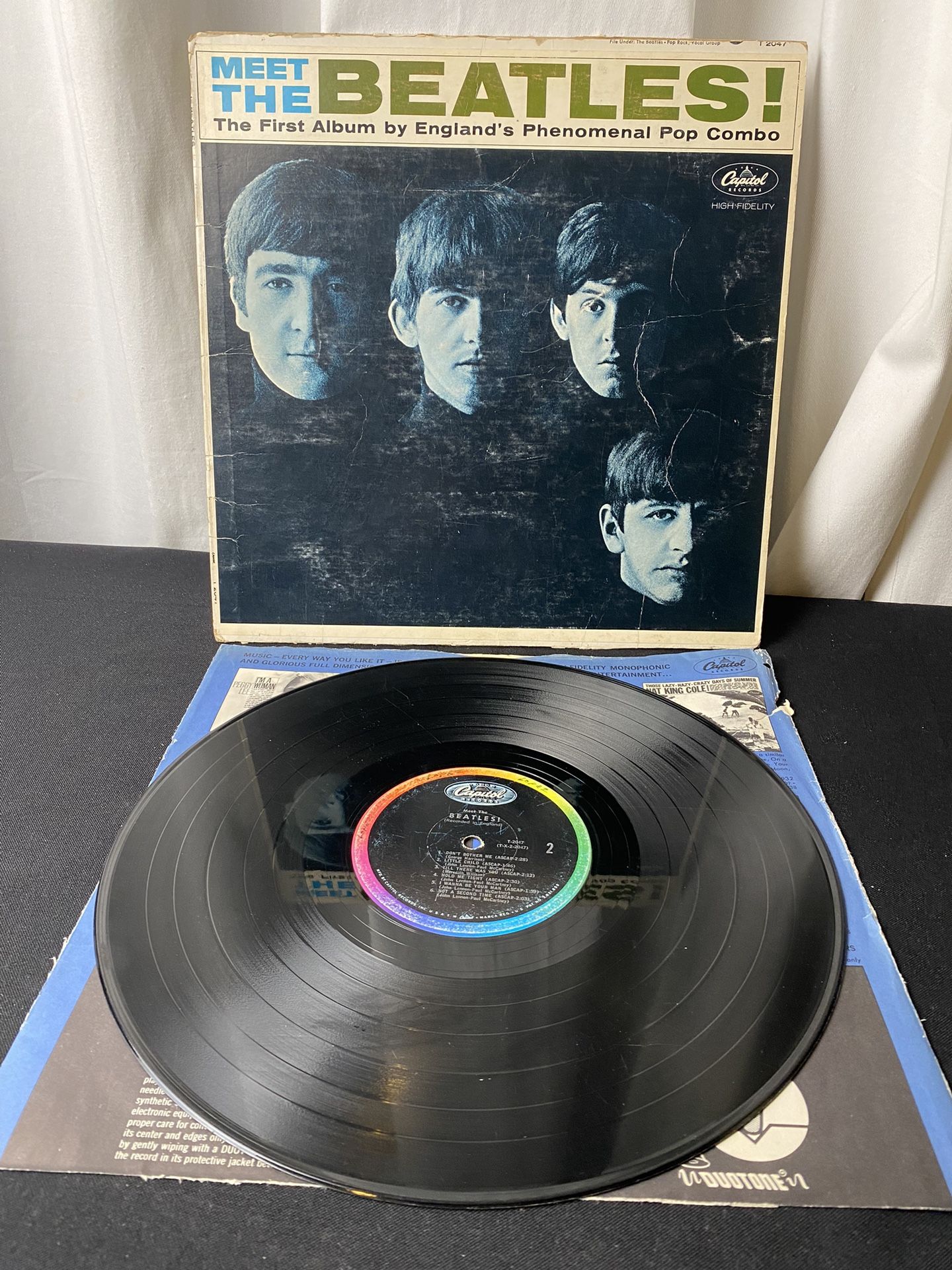 The Beatles Meet The Beatles! 1964 Vinyl 12” Album Capitol Records T 2047 (Rare Collectors Item!)
