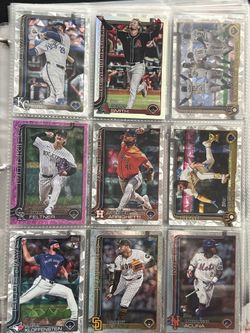 Baseball trading cards