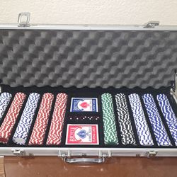 500 Count Clay Poker Chip Set $50 Obo 