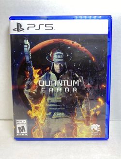 Game Quantum Error for PS5