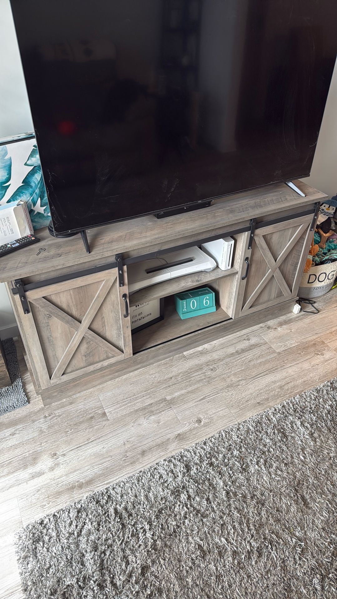Grey Washed Tv Stand