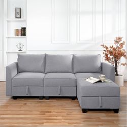 Modular Sectional Sofa (Good As New!)