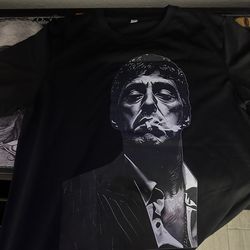 Scarfaces Black T-Shirt Brand New