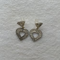 Sterling Silver Filigree Earrings 