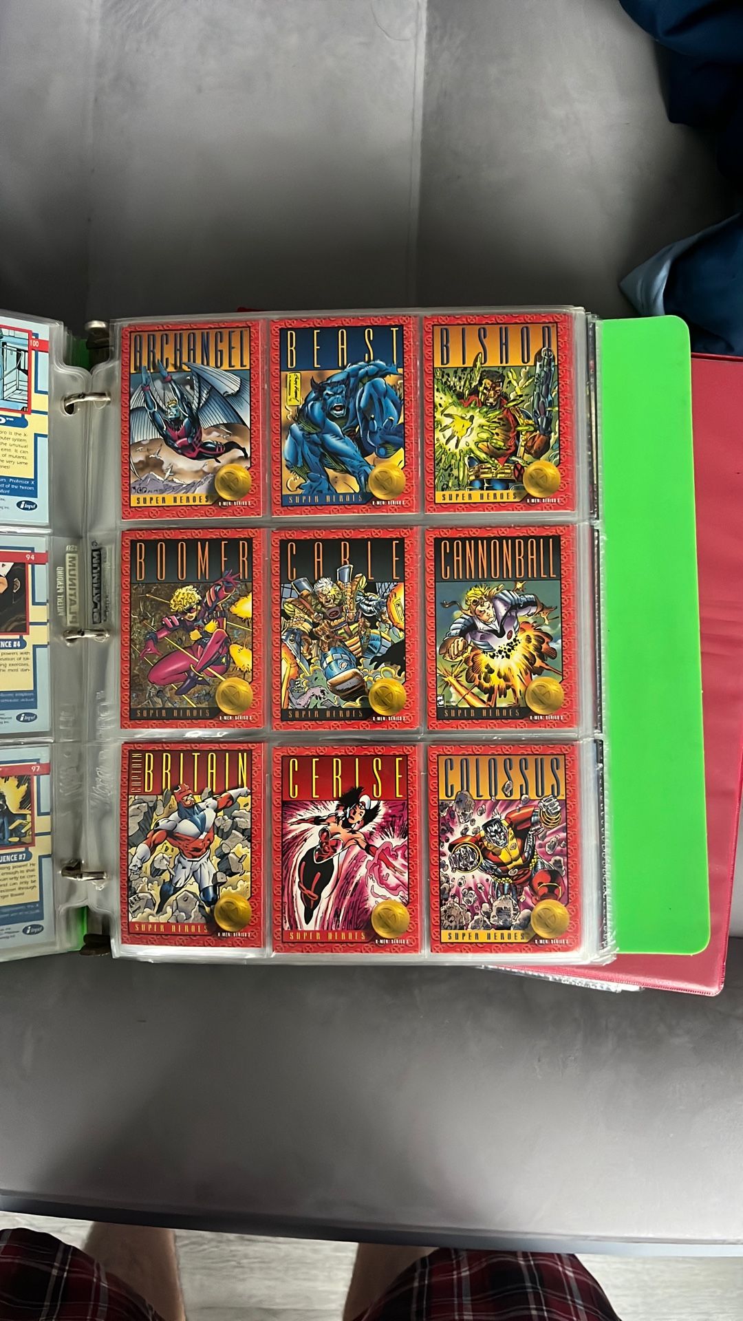 1993 Skybox X-men Series 2 Complete Set