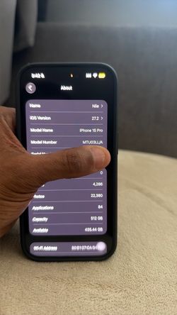 iPhone 15 Pro (Factory Unlocked) 512GB