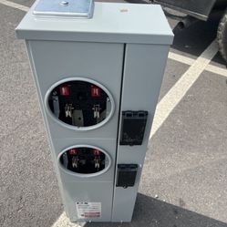 200 Amp Dual Meter