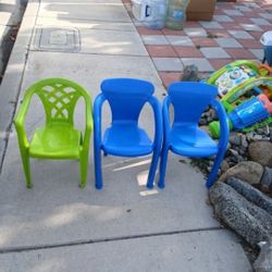 Kids Chairs 3.for $7