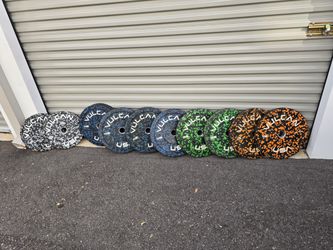 Weight Fleck Bumper Plates