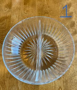 Split Glass Bowl 8”