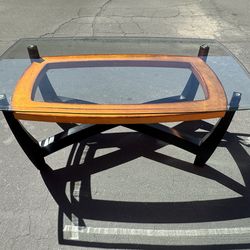 Glass Top Coffee Table