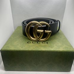 Gucci “GG” Marmont Leather Belt Size 100 (40 Waist)