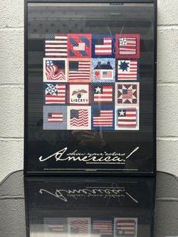 SHOW YOUR COLORS America( QUILT SQUARES DONATED TO AID VICTIMS OF THE SEPTEMBER 11,2001 Attacks  Large The Quilters Names Are Listed ORIGINAL QUILTS 
