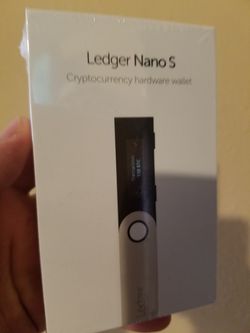 $150 Ledger Nano S Crypto Currency Hardware Wallet