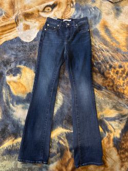 Levi's Dark Wash Bootcut Jeans