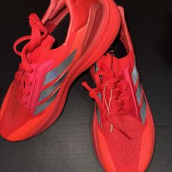 Adidas Men Red Shoes Size 9
