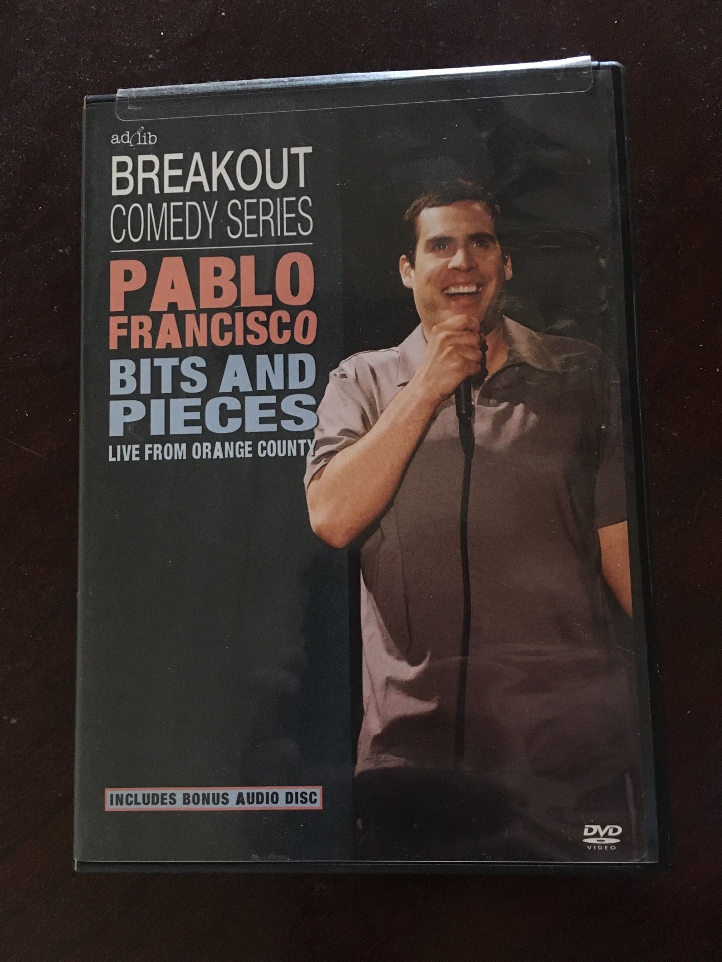 Signed Pablo Francisco stand up comedy DVD