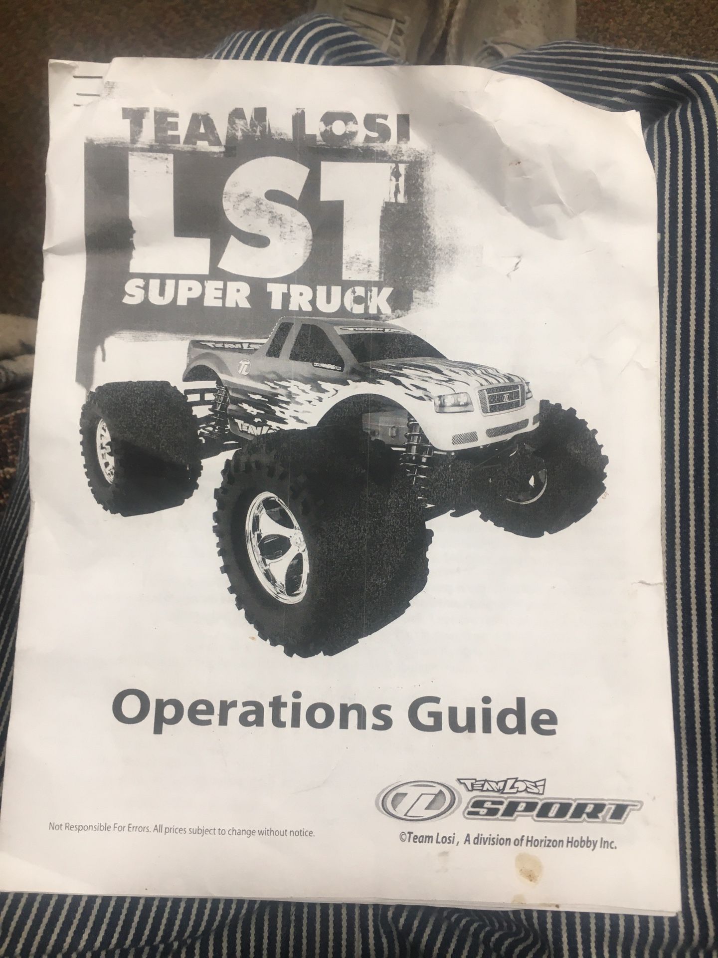 LOSI LST SUPER TRUCK