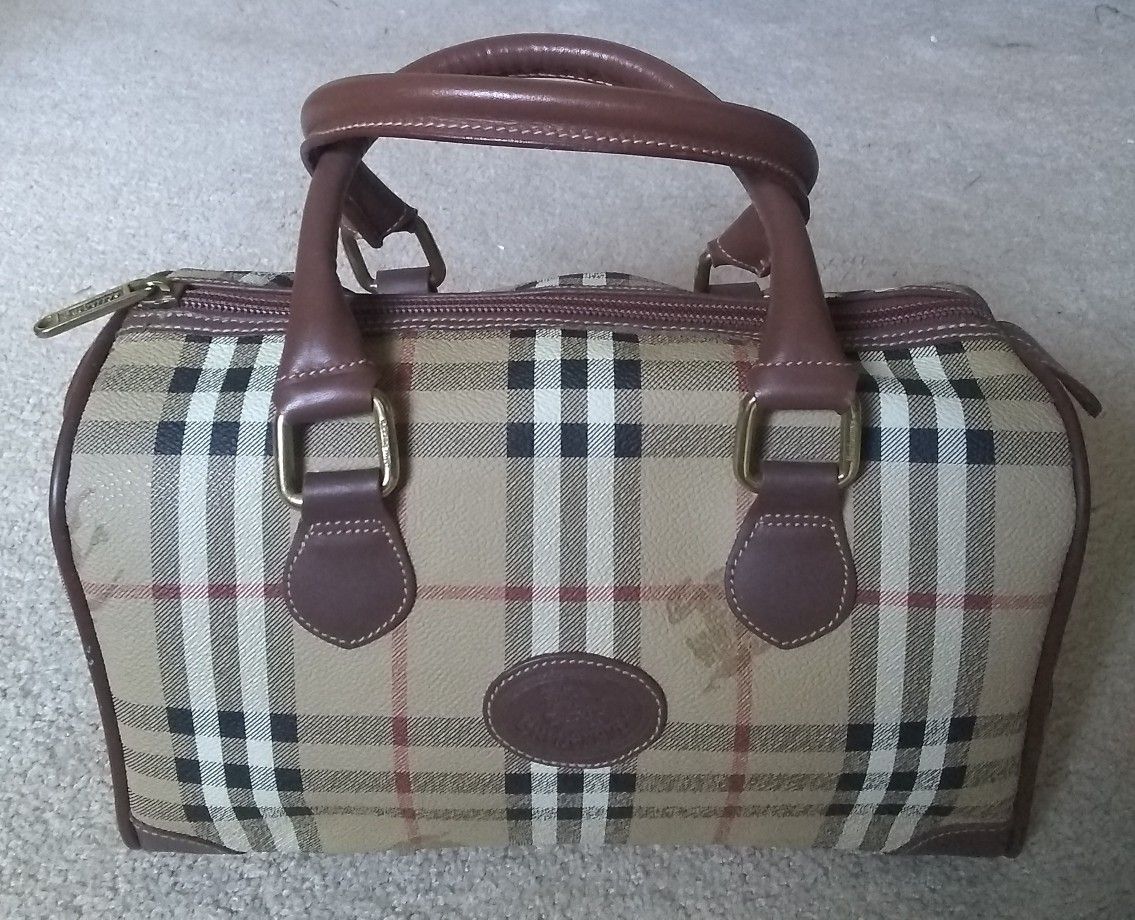 Burberrys Haymarket Speedy Bag