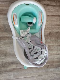Baby tub , nursing pillow, baby lounger, changing pad