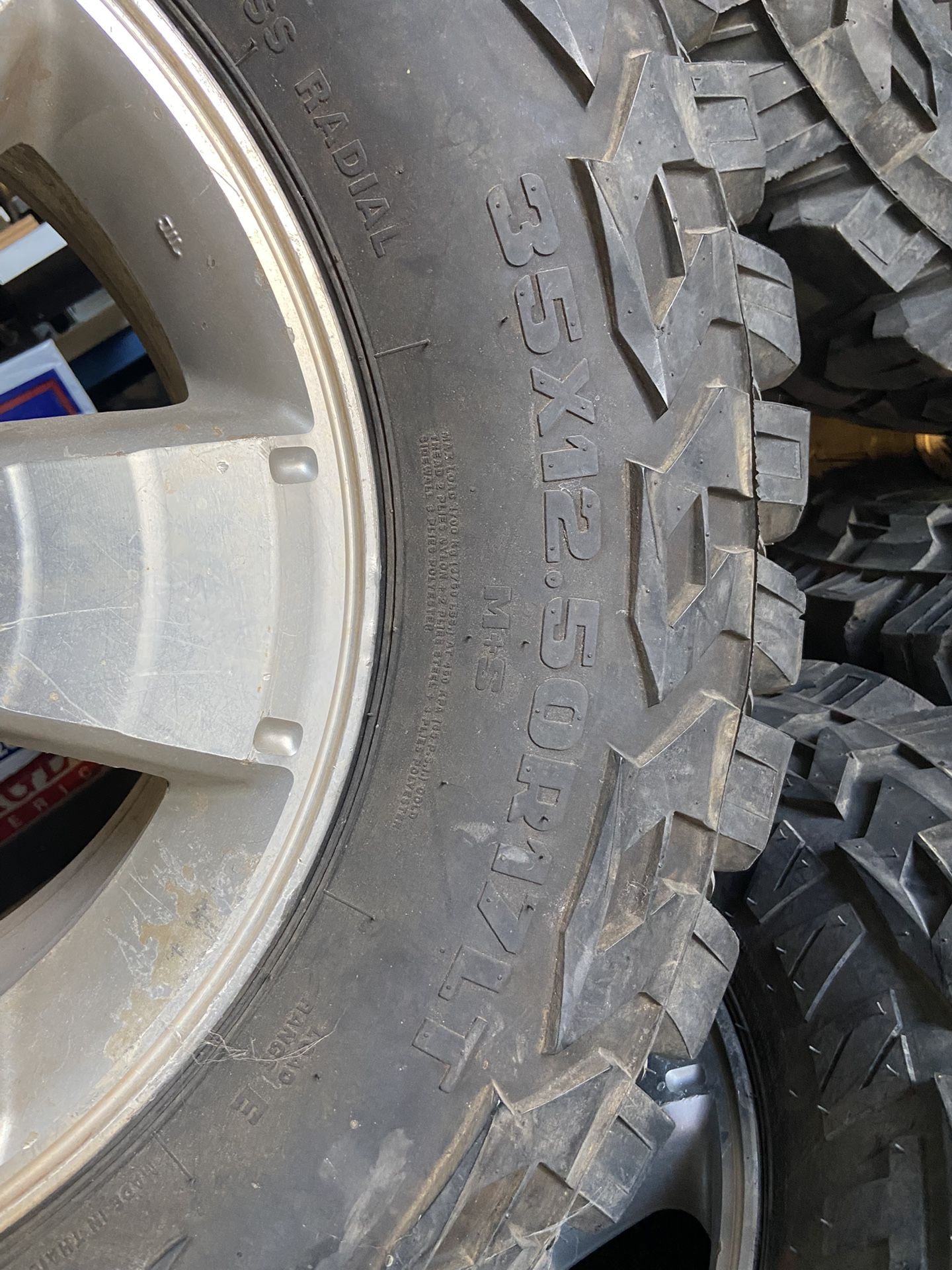 35x12.50 Wheels And Tires