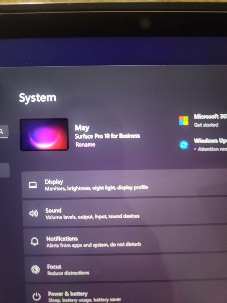 Microsoft.
Surface pro business ten