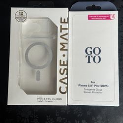 NEW iPhone 6.9” Pro / Pro Max Case + Screen Protector Bundle