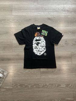 Black camo bathing ape size S