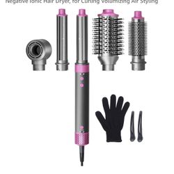 5 In 1 Hair Dryer Brush Windblow Magic Styler 