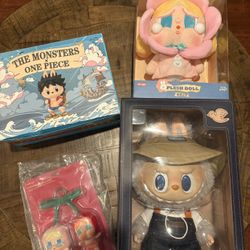 Pop Mart Labubu The Monsters Fall in Wild Series - Vinyl Plush Doll BRAND NEW, Crysad Club, & Wings