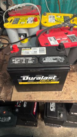 Duralast gold car battery