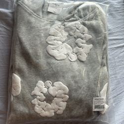 New Grey Denim Tears Hoodie Size Medium Mens