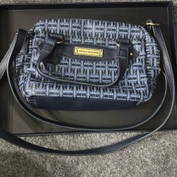 Tommy Hilfiger Blue Logo Crossbody