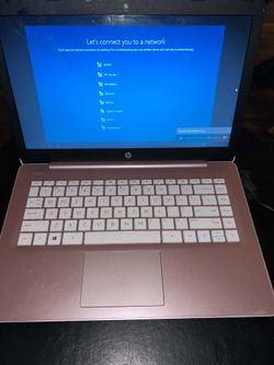 HP Laptop "pink"