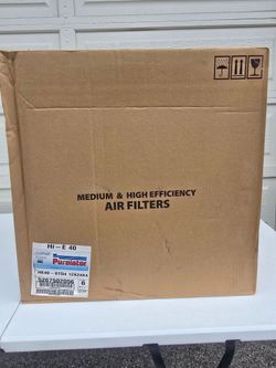 Purolator filters 12x24x4
