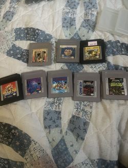 Game boy Cartridges