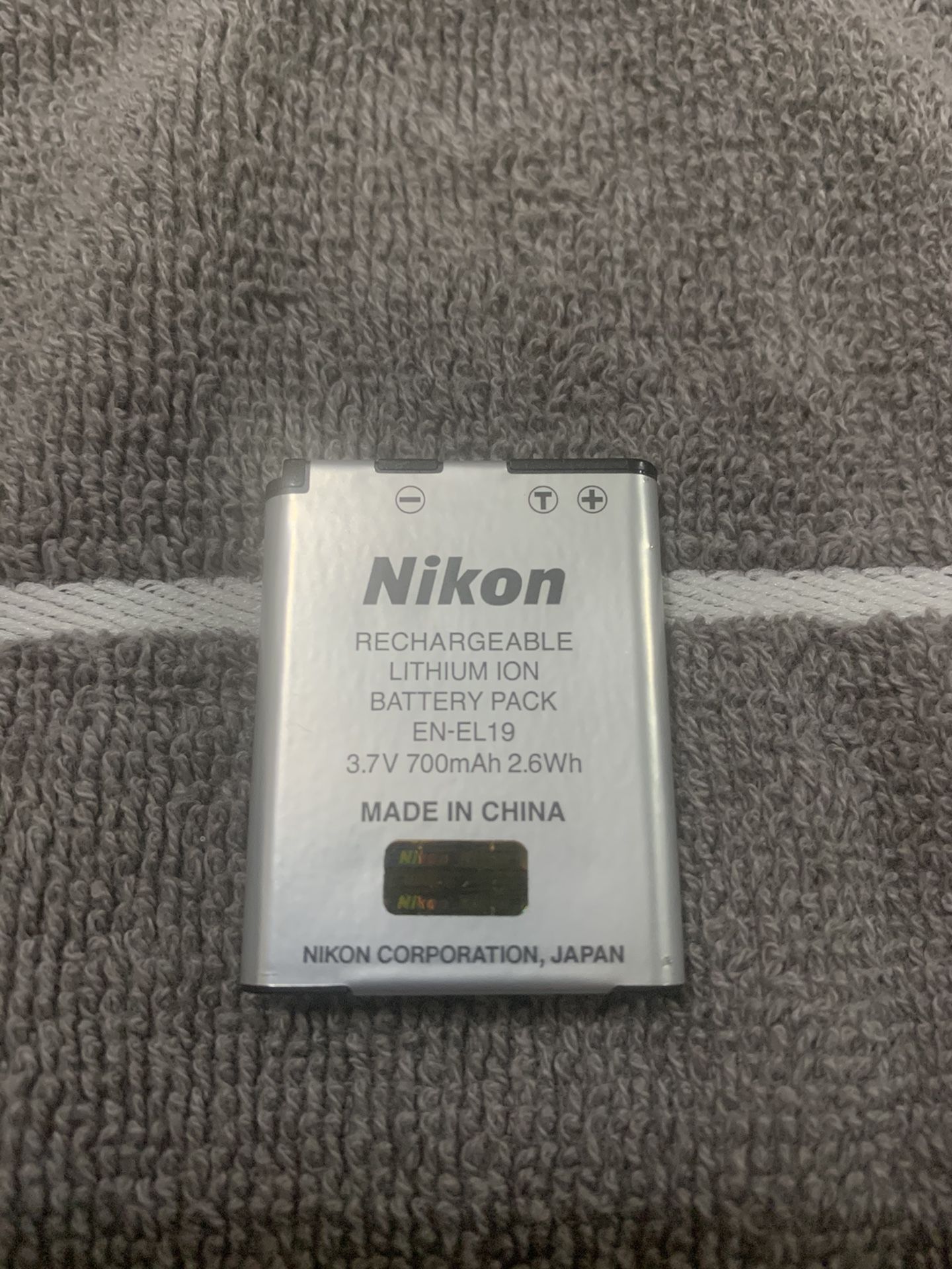 Nikon battery EN-EL19