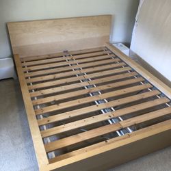 Malm Queen Bedframe - MUST GO!