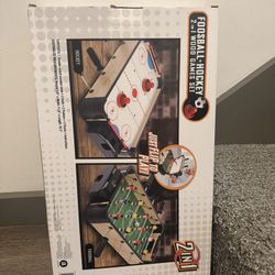 Table Game Football And Hokey Game Set