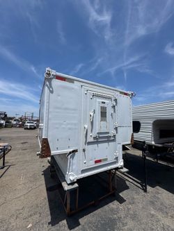 Military grade steel camper Fits any long bed domestic truck weighs 1200 pounds 1000$