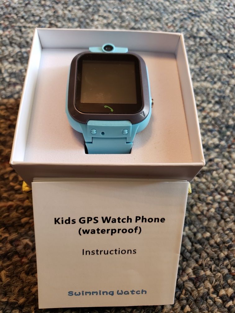 Kids ( Gps ) Watch Phone, Camera