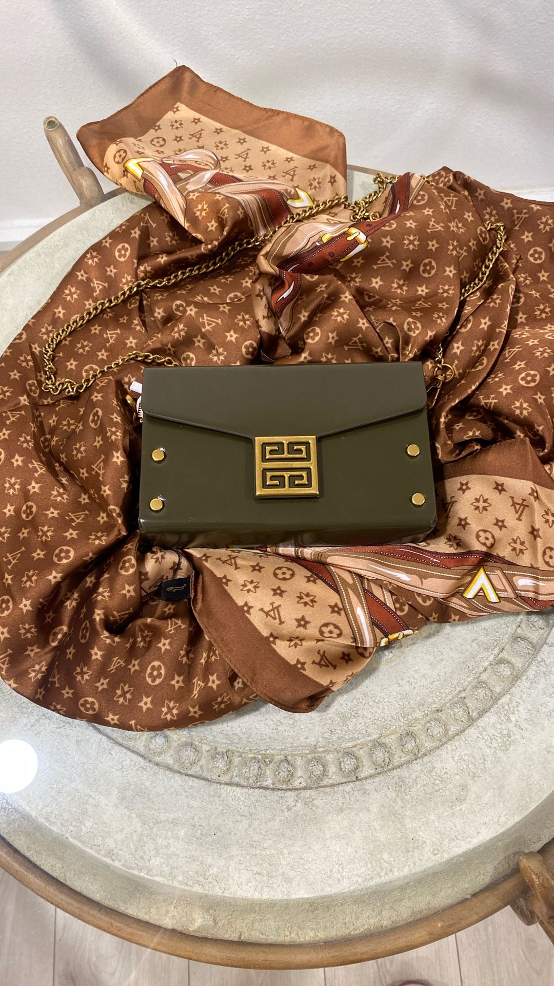 Dark Green Mini Bag