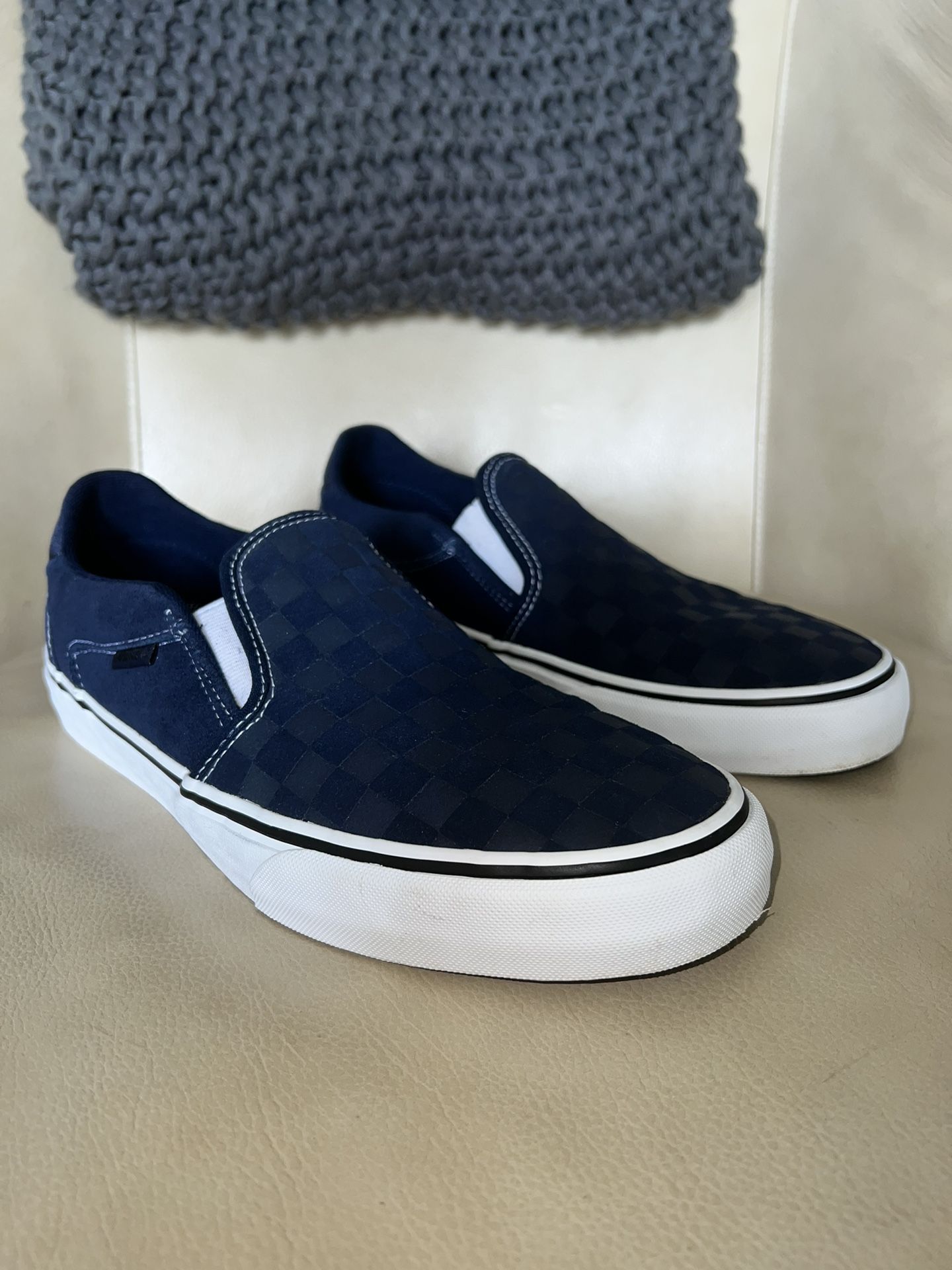 Vans Slip-Ons  (Size: 10.5) Navy 